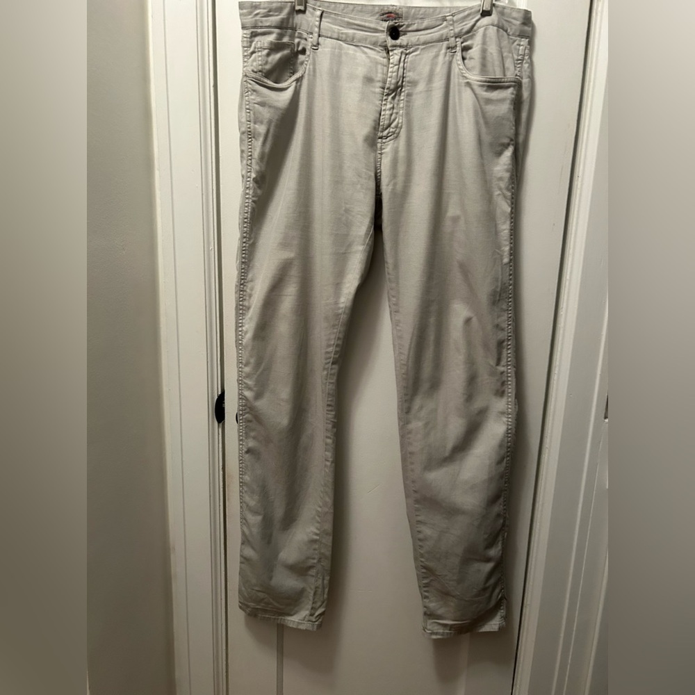 Faherty Light Gray Chinos